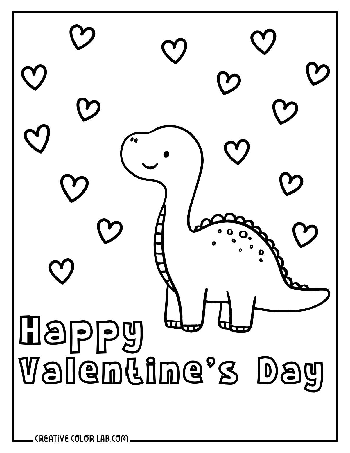 99+ Cute Dinosaur Coloring Pages 46