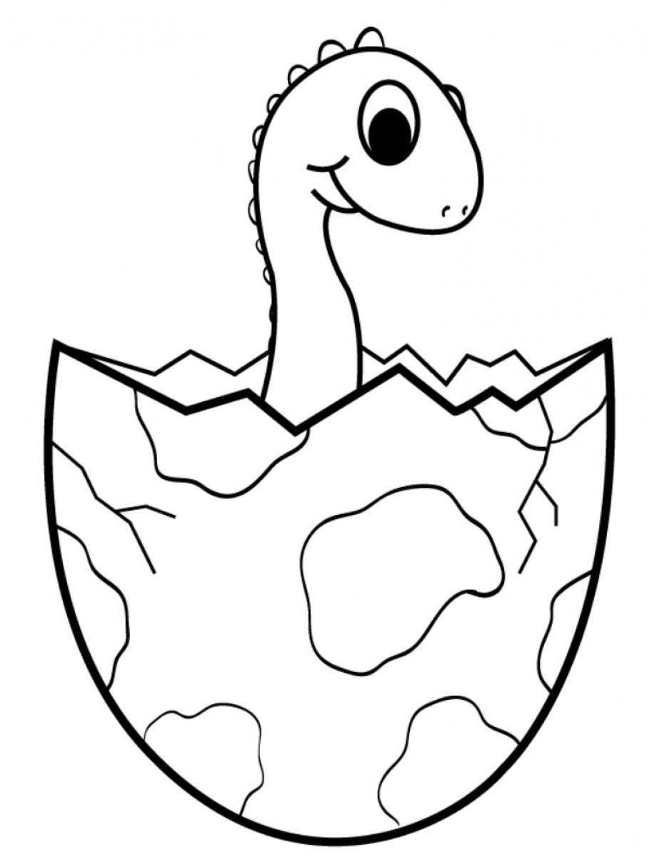 99+ Cute Dinosaur Coloring Pages 56