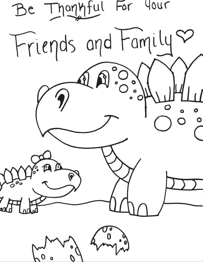 99+ Cute Dinosaur Coloring Pages 62