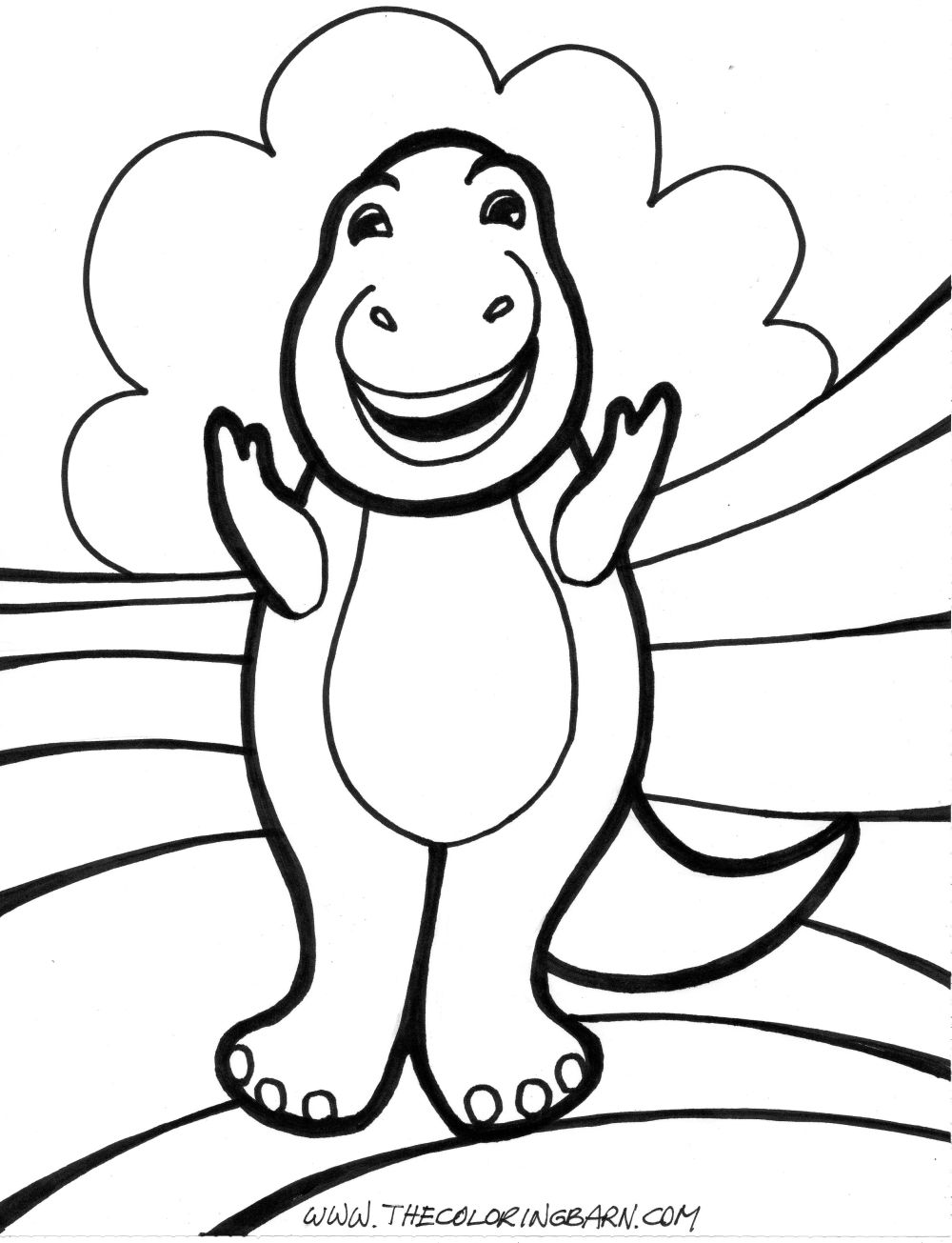 99+ Cute Dinosaur Coloring Pages 73