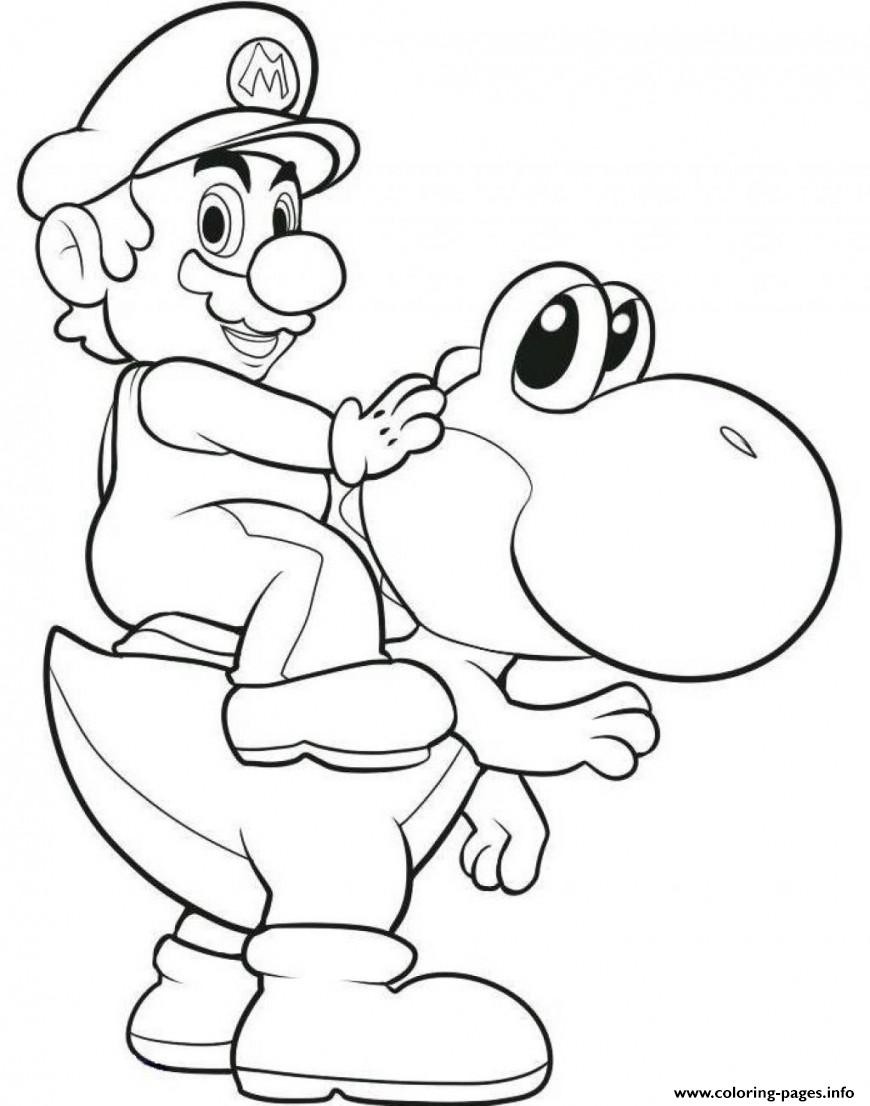 102 Nostalgic Nintendo Coloring Pages Printable 5