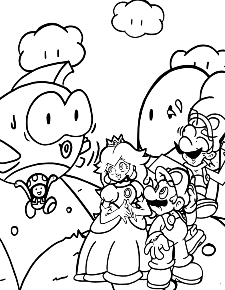 nostalgic nintendo coloring pages printable jpg