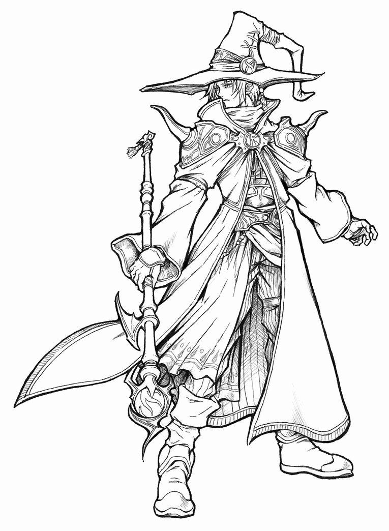 104 Grim Reaper Coloring Pages Printable 103