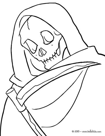 grim reaper coloring pages printable jpg