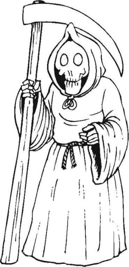 grim reaper coloring pages printable jpg