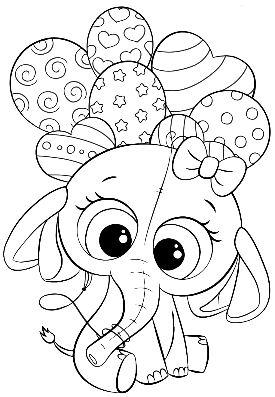 109 Free Funny Coloring Pages for Kids Printable 103