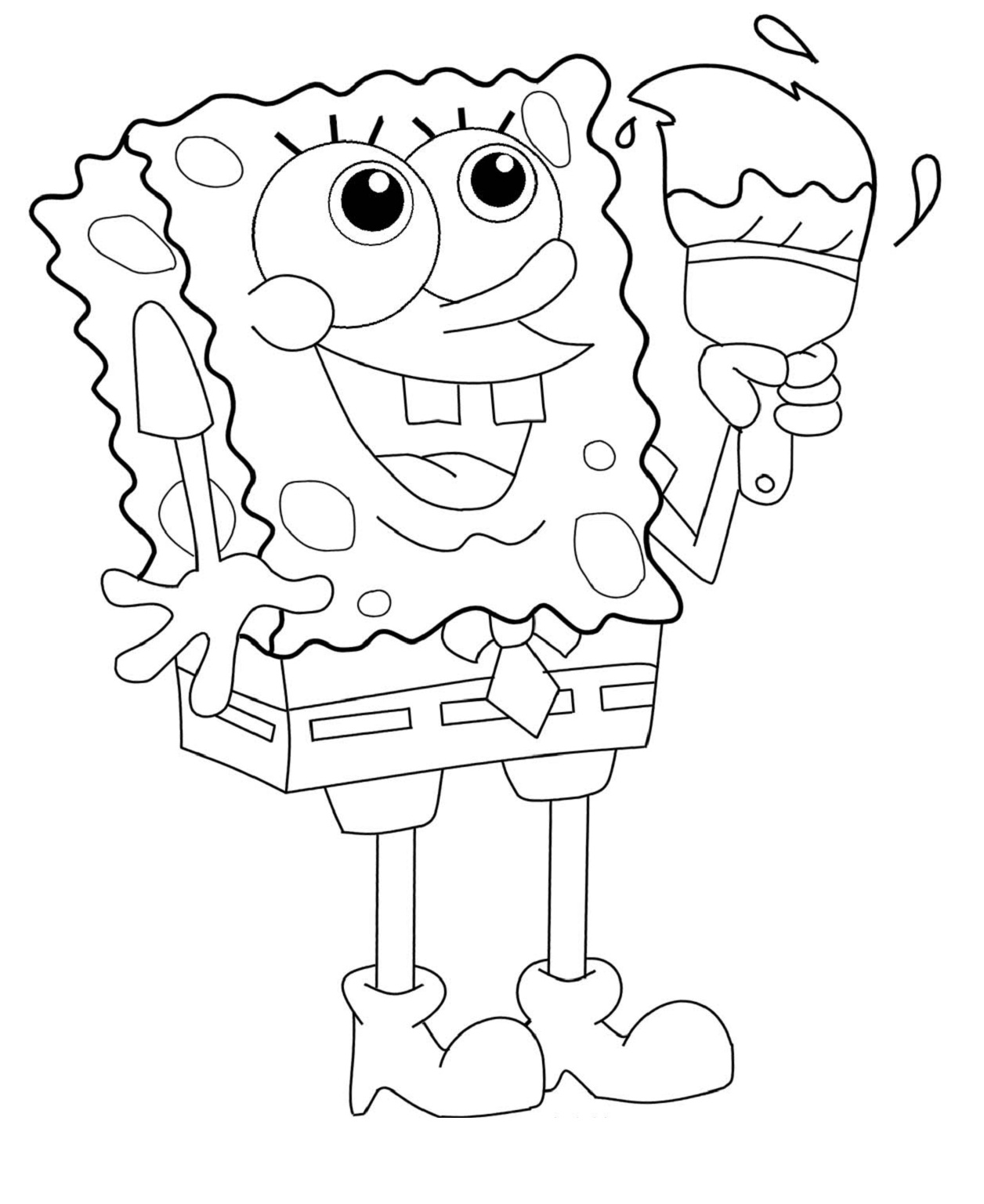 109 Free Funny Coloring Pages for Kids Printable 30