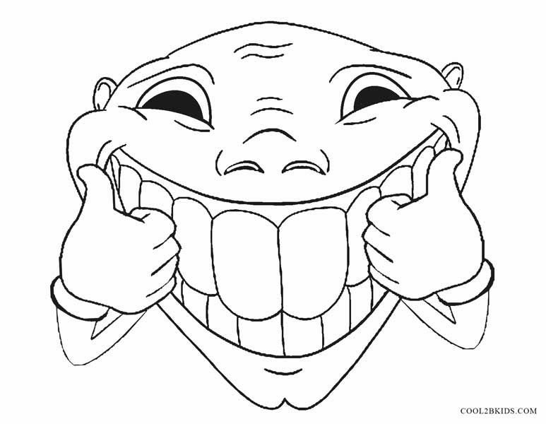 free funny coloring pages for kids printable jpg