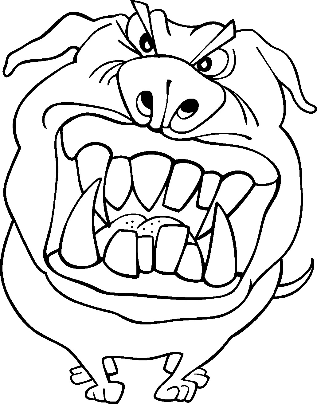 109 Free Funny Coloring Pages for Kids Printable 5