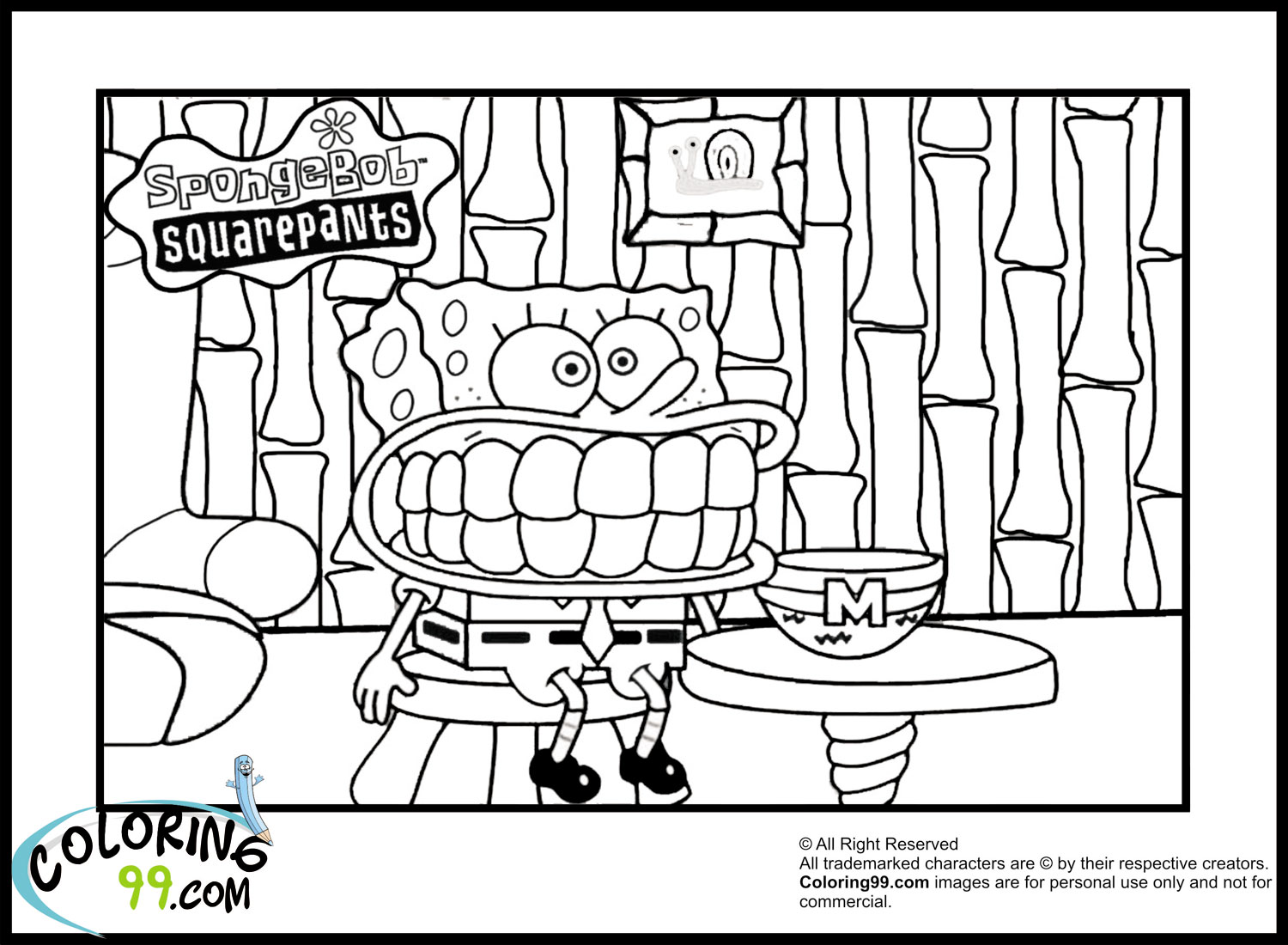 109 Free Funny Coloring Pages for Kids Printable 74