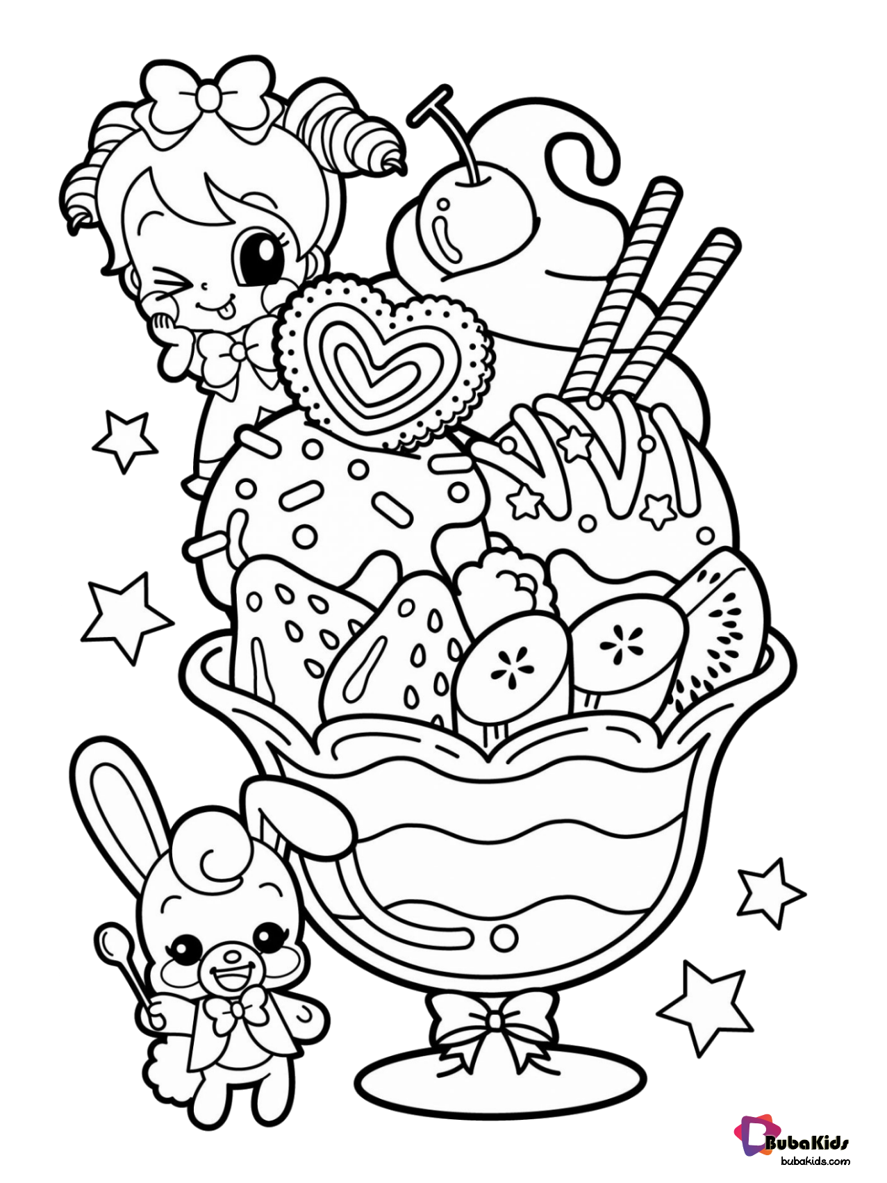 109 Free Funny Coloring Pages for Kids Printable 76