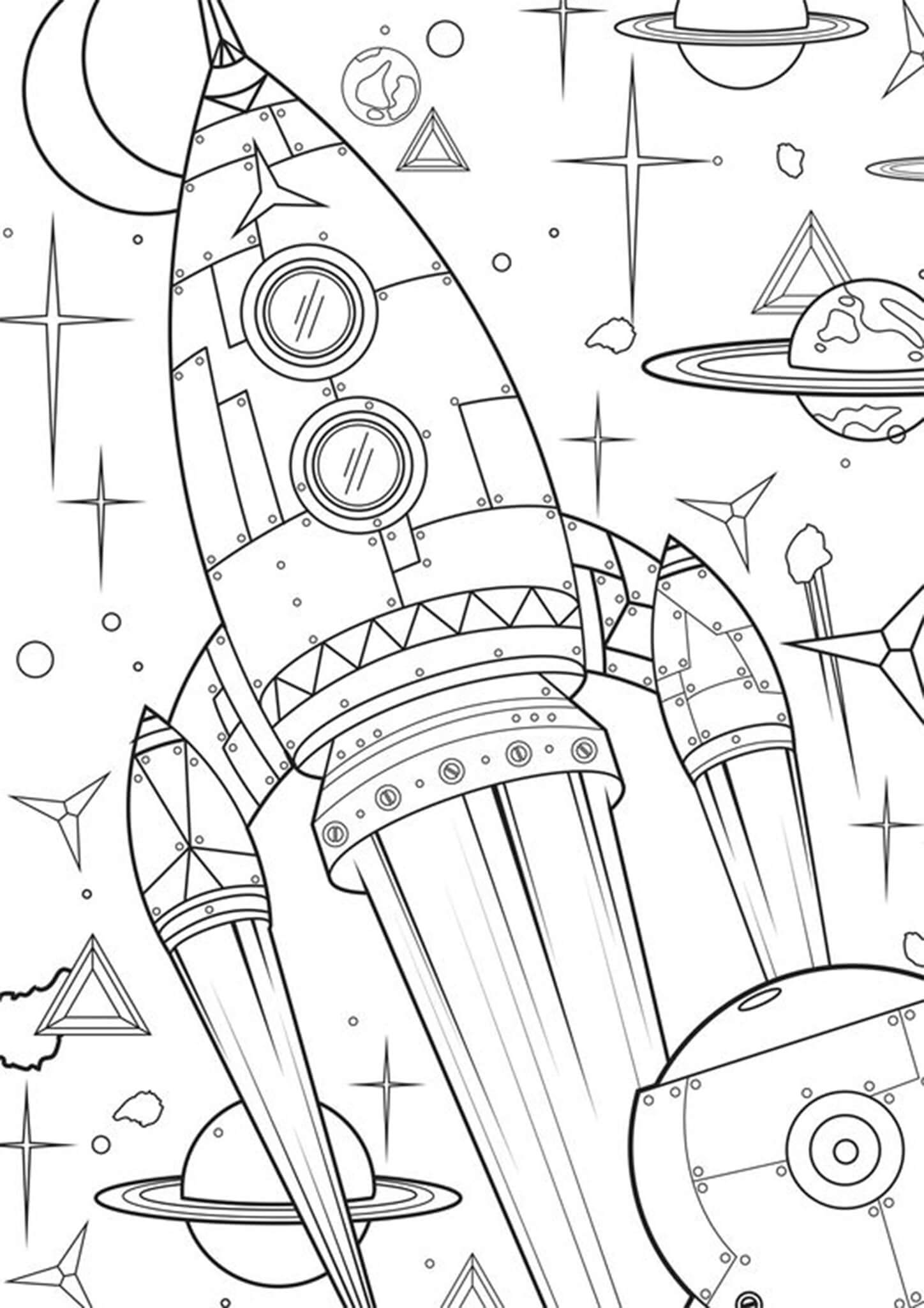 imaginative space coloring pages printable jpg