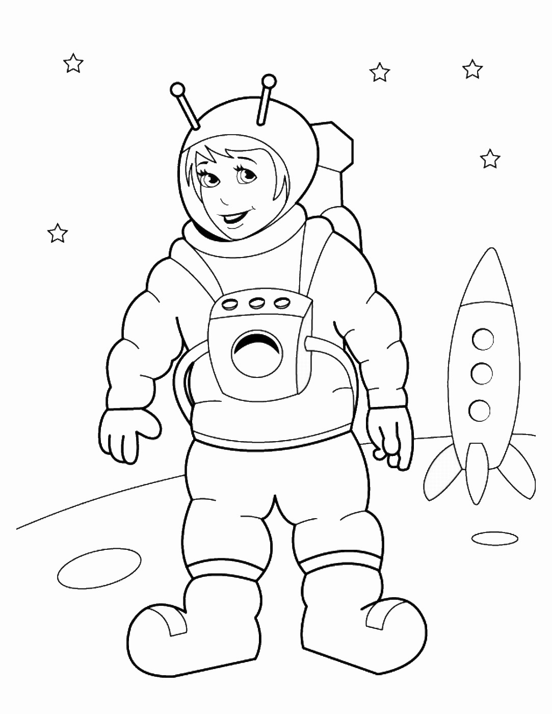 118 Imaginative Space Coloring Pages Printable 11