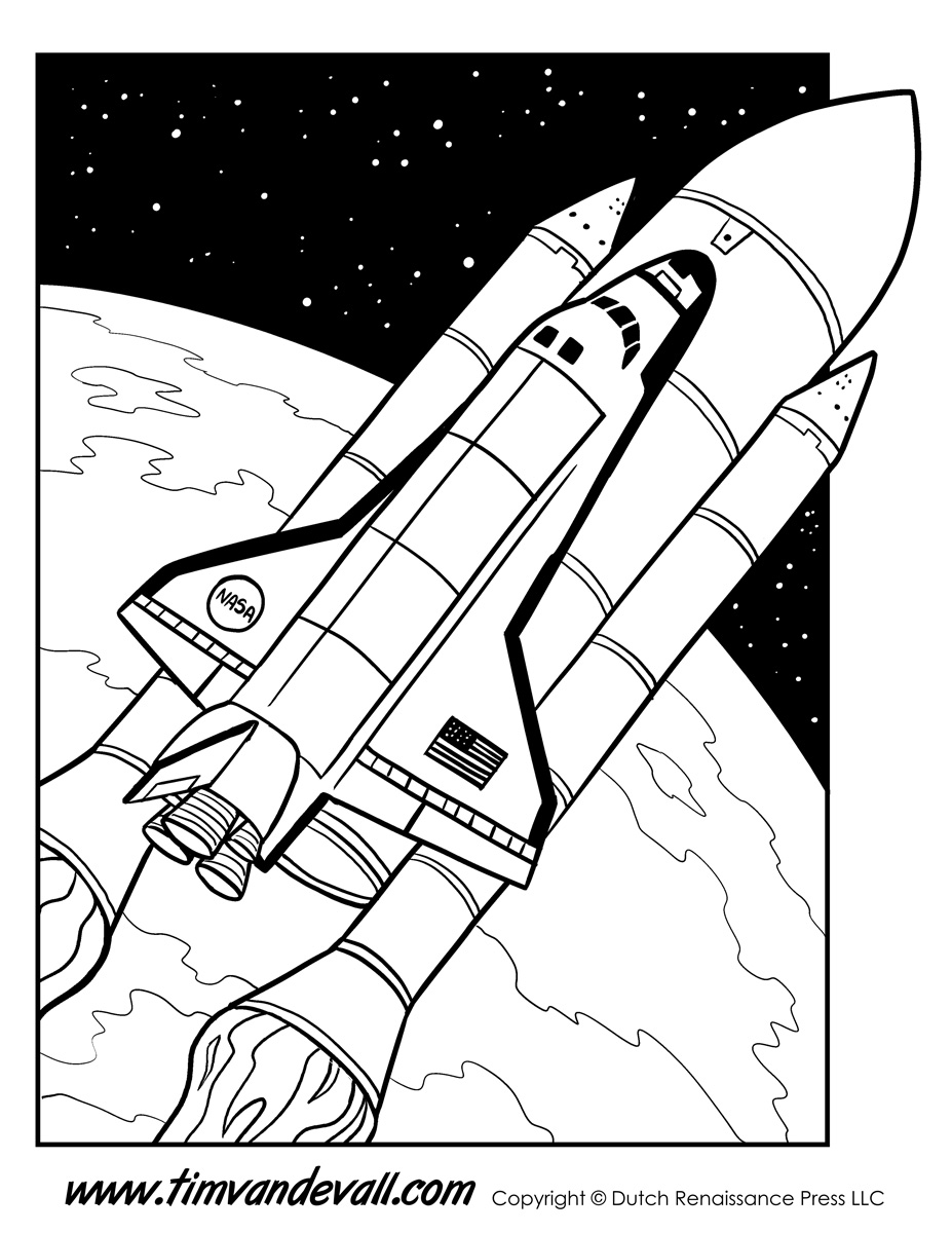 118 Imaginative Space Coloring Pages Printable 29