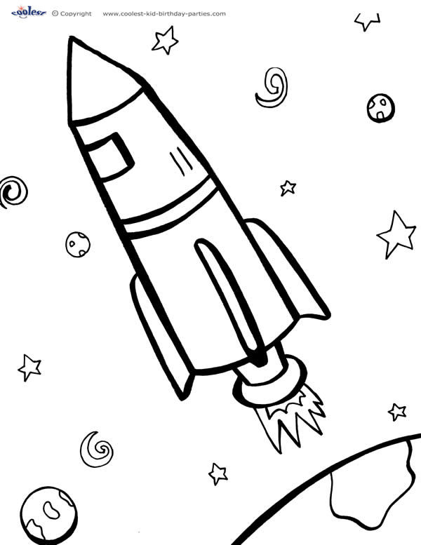 118 Imaginative Space Coloring Pages Printable 37