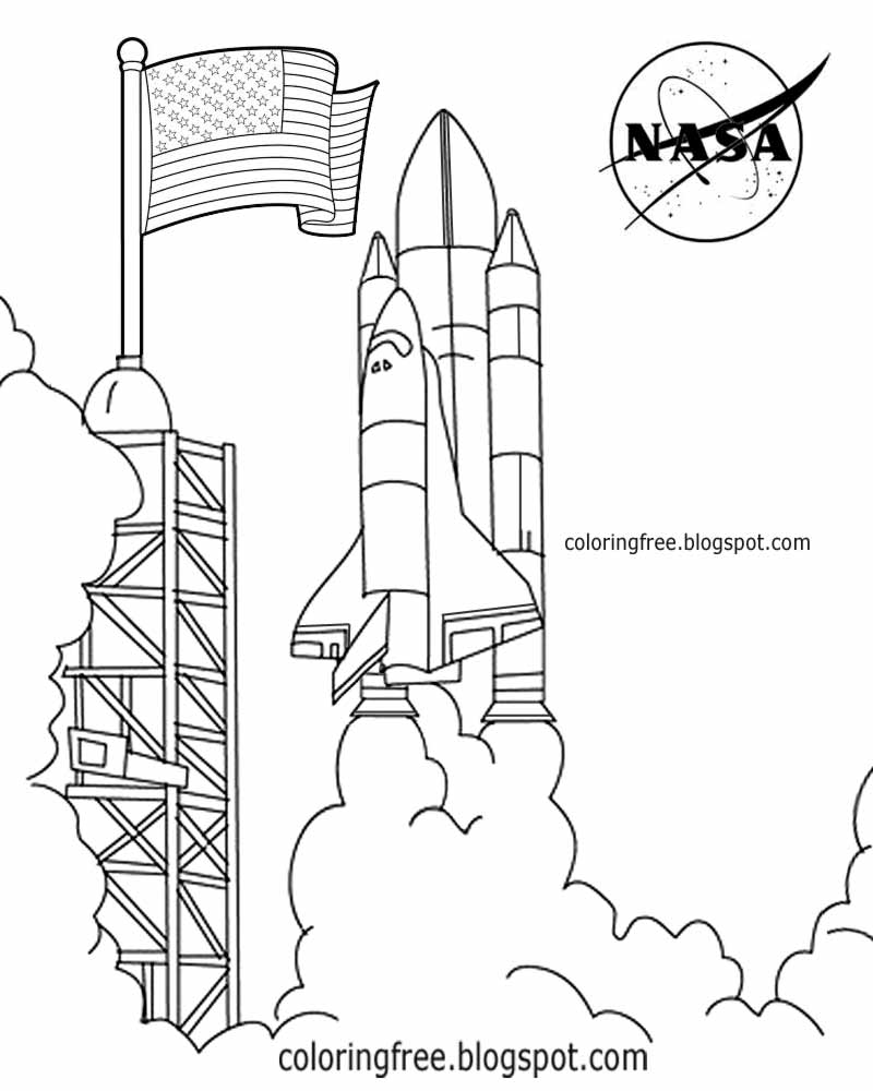 118 Imaginative Space Coloring Pages Printable 44