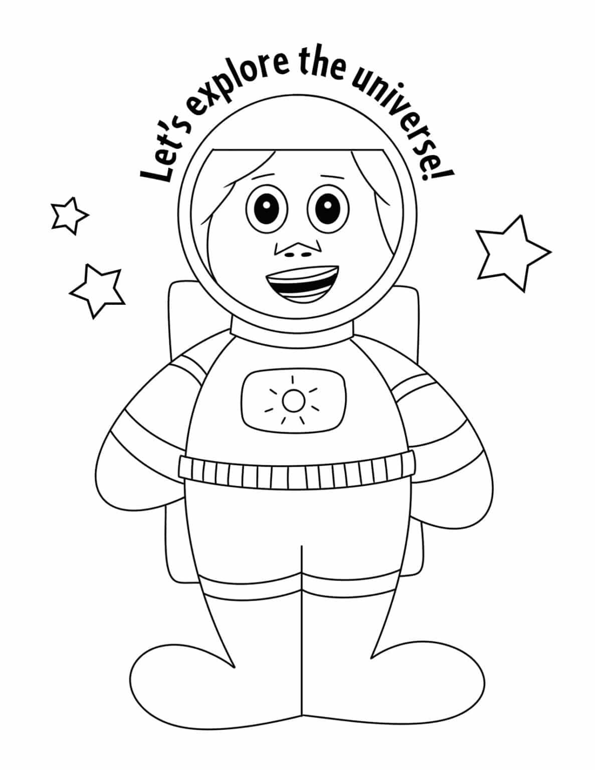 118 Imaginative Space Coloring Pages Printable 51