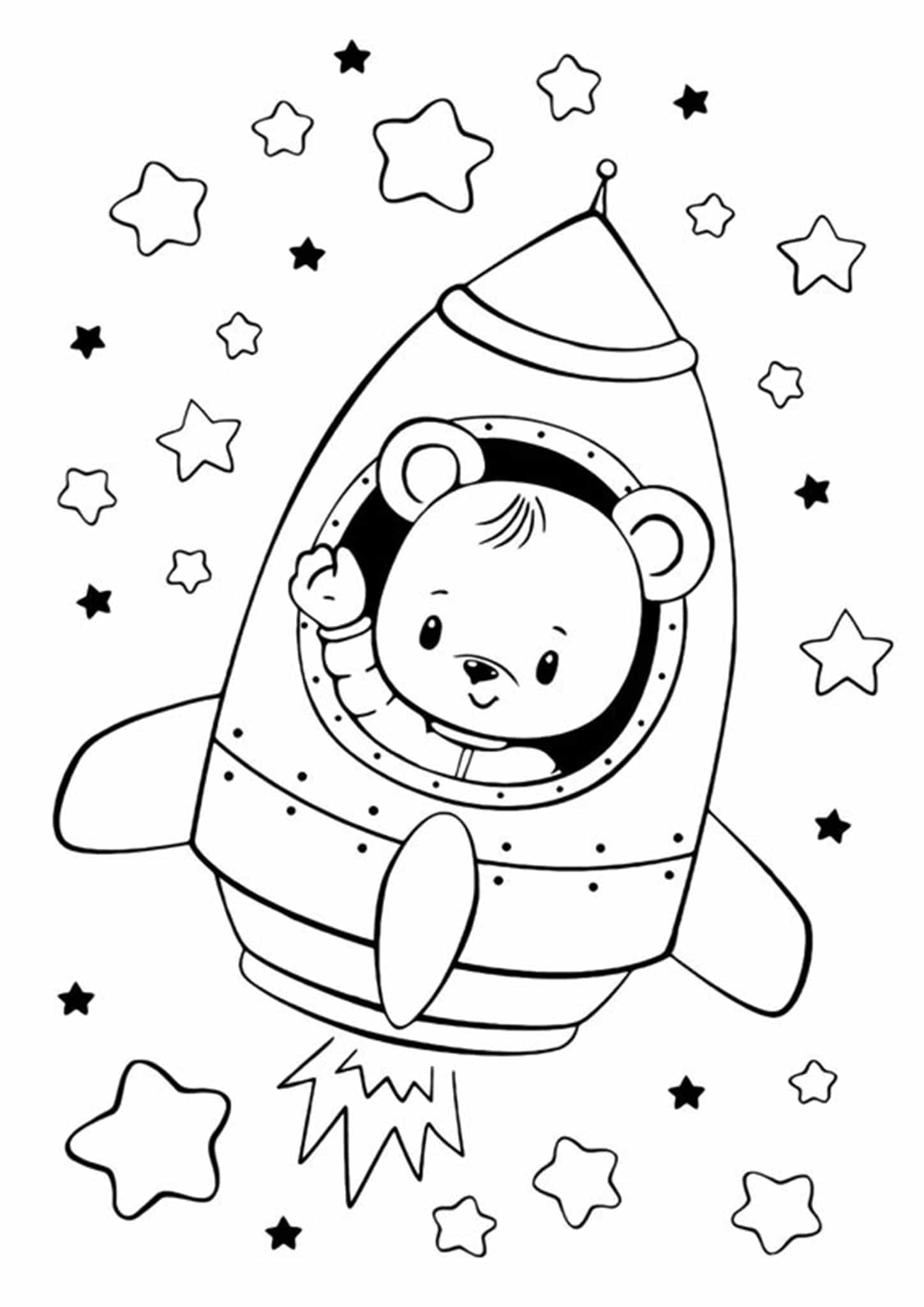 118 Imaginative Space Coloring Pages Printable 70