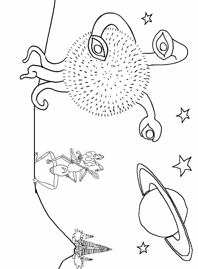 118 Imaginative Space Coloring Pages Printable 86