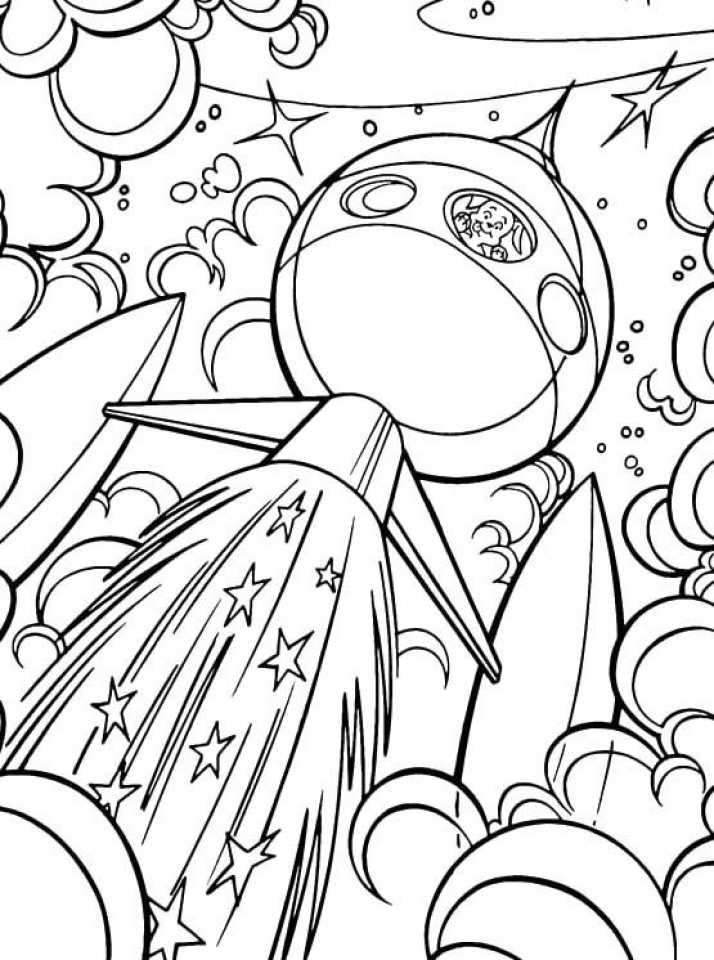 118 Imaginative Space Coloring Pages Printable 93