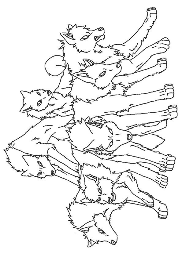 wolf coloring pages for adults printable jpg