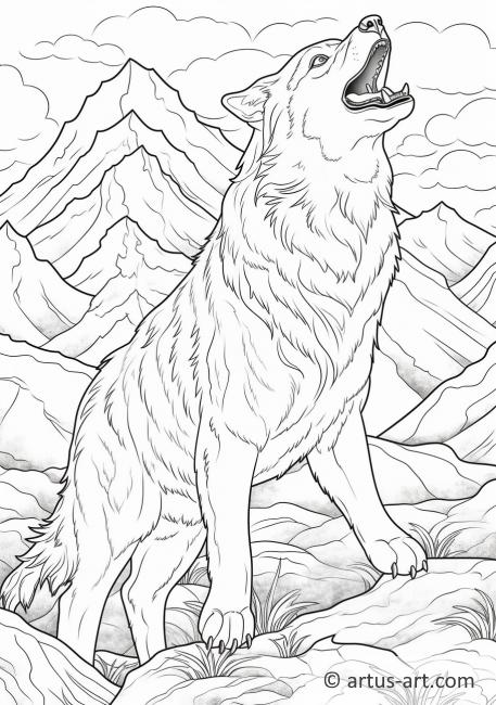 wolf coloring pages for adults printable jpg