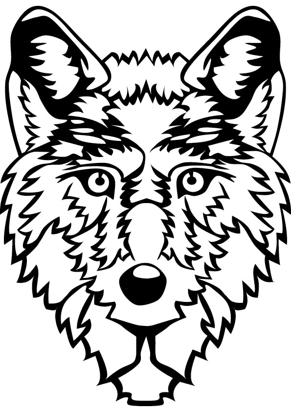 wolf coloring pages for adults printable jpg