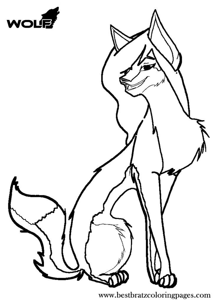 125 Wolf Coloring Pages for Adults Printable 51