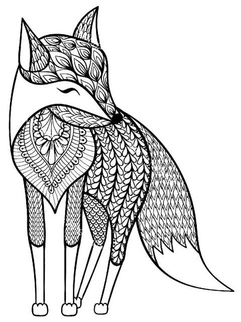 125 Wolf Coloring Pages for Adults Printable 8