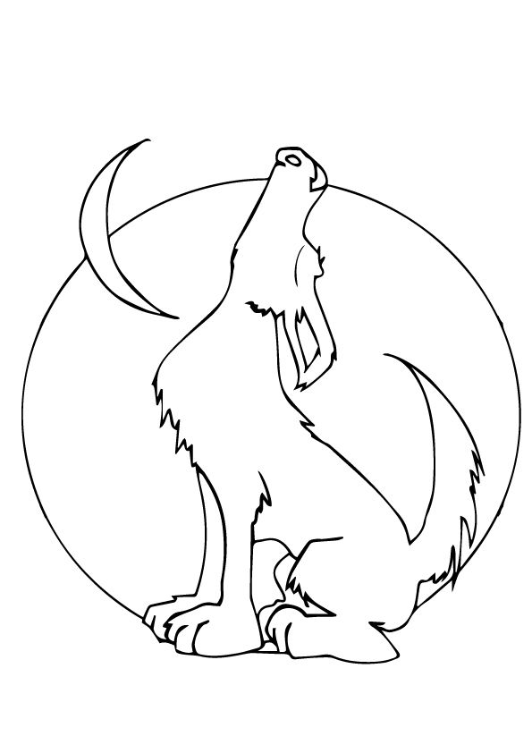 125 Wolf Coloring Pages for Adults Printable 82