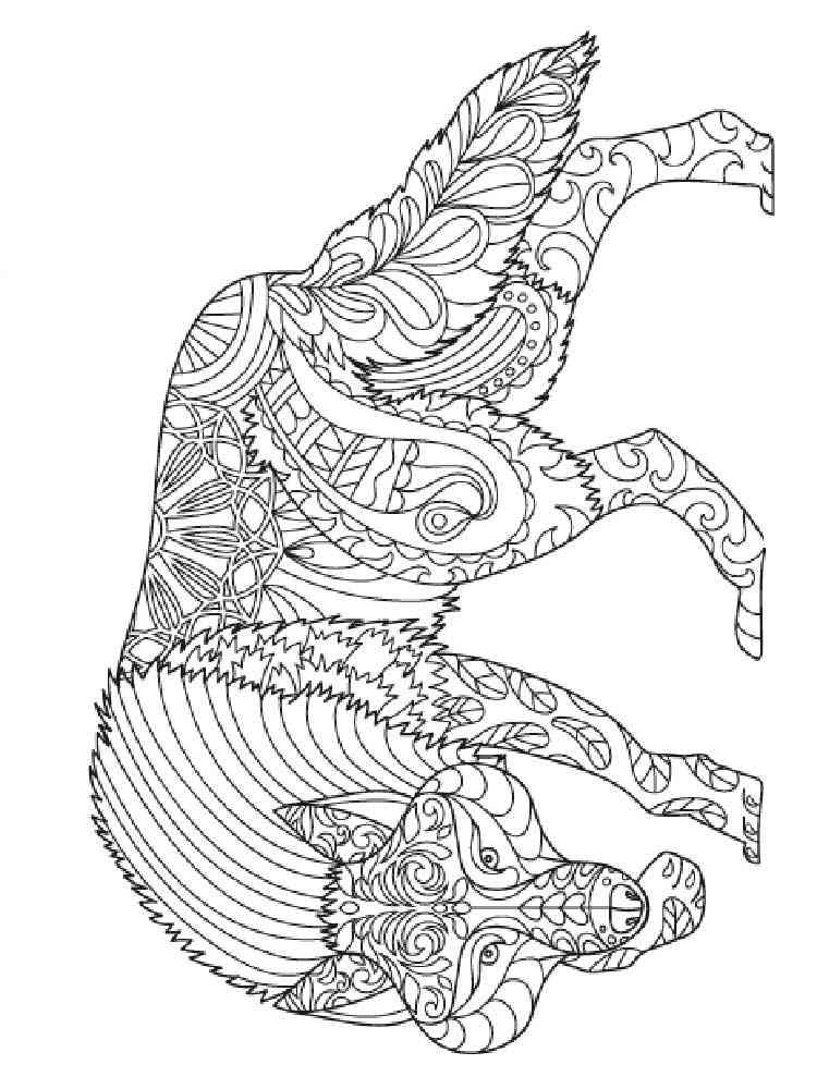 125 Wolf Coloring Pages for Adults Printable 85