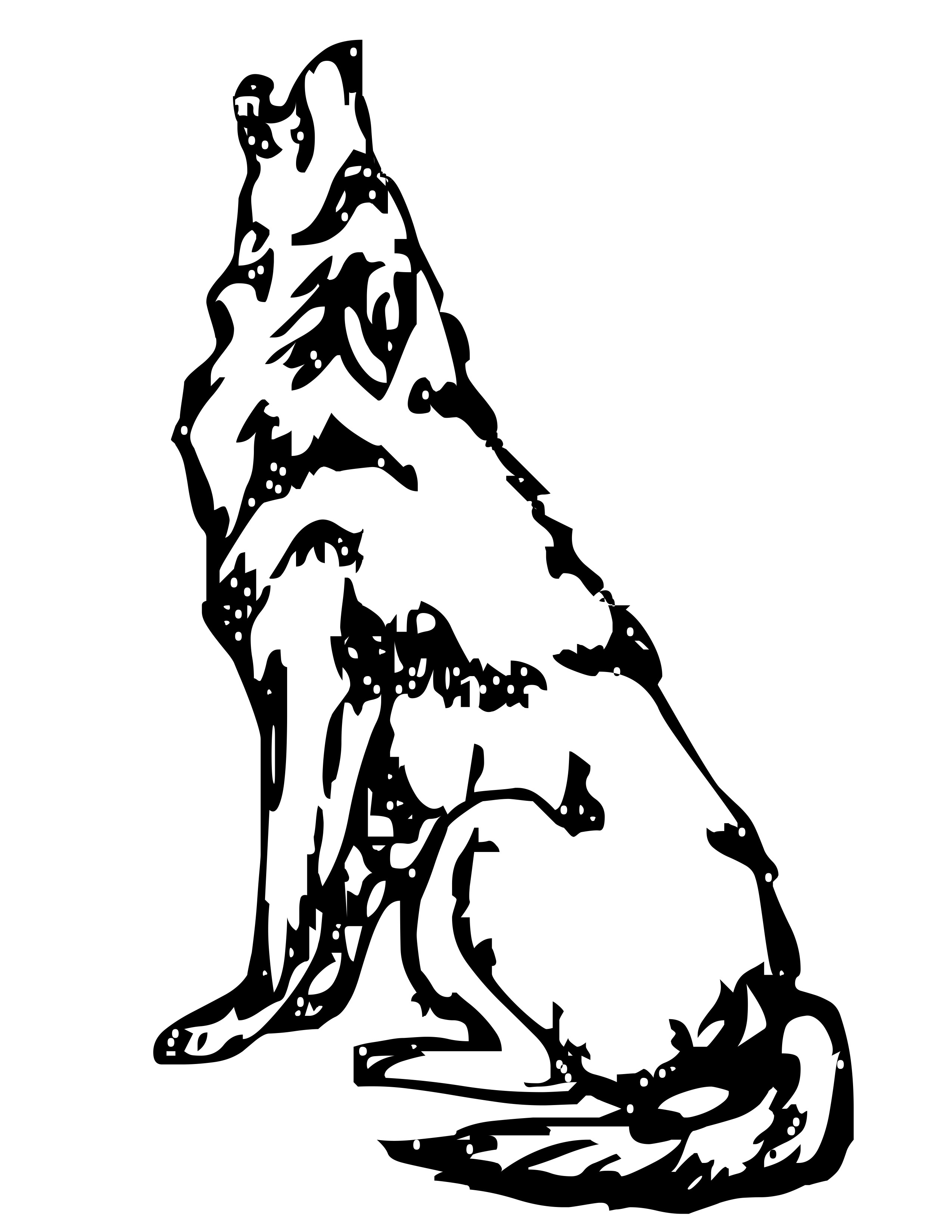 wolf coloring pages for adults printable jpg