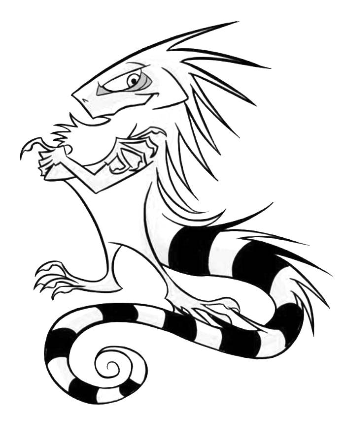 127 Free Printable Iguana Coloring Pages for Kids 110