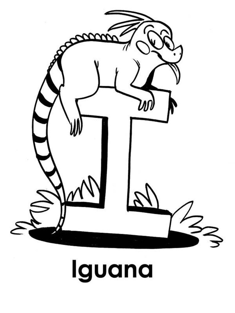 free printable iguana coloring pages for kids jpg