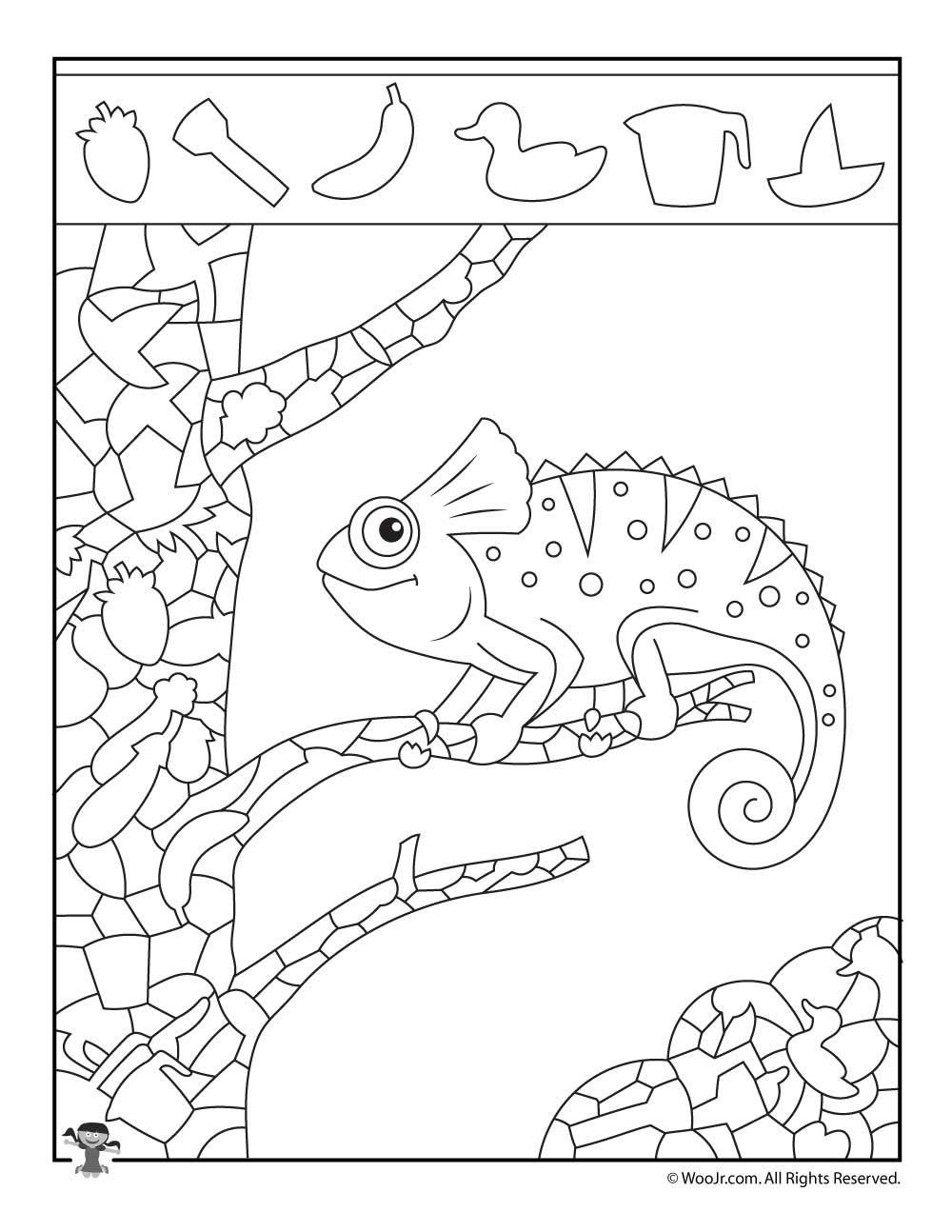 127 Free Printable Iguana Coloring Pages for Kids 56