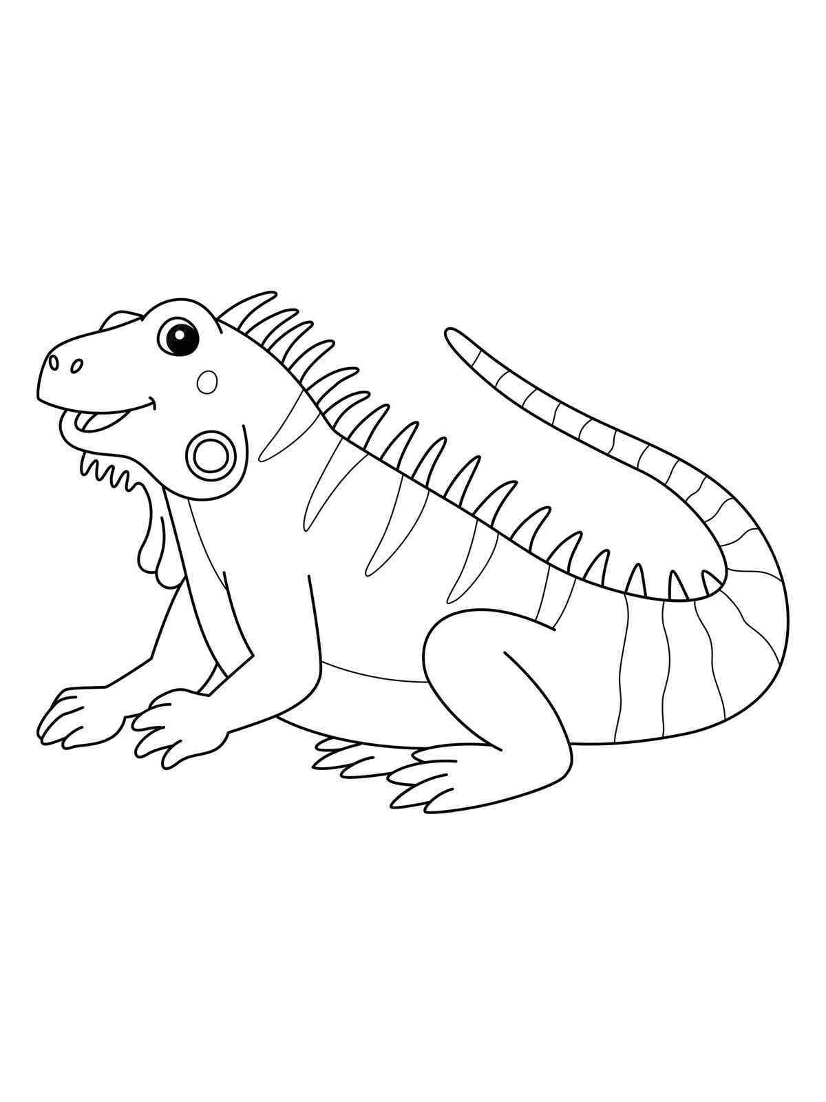 free printable iguana coloring pages for kids jpg