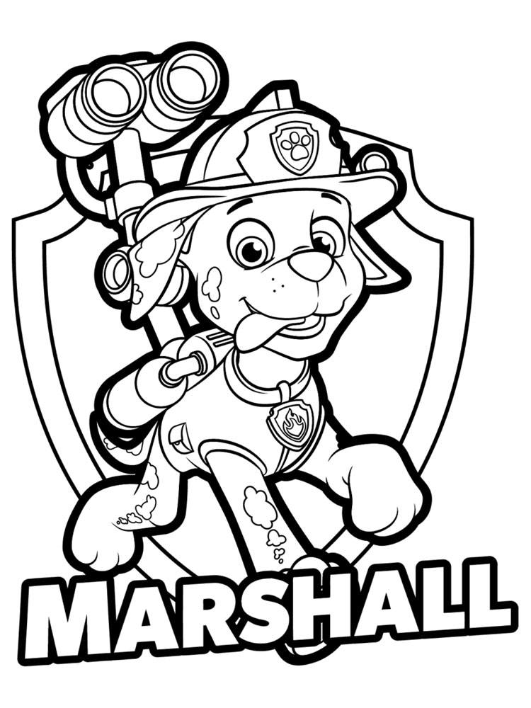 127 Ryder from Paw Patrol Coloring Pages Printable 110