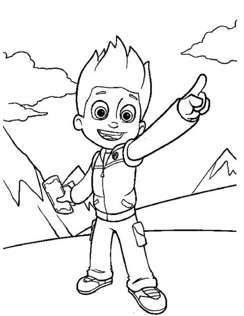 ryder from paw patrol coloring pages printable jpg