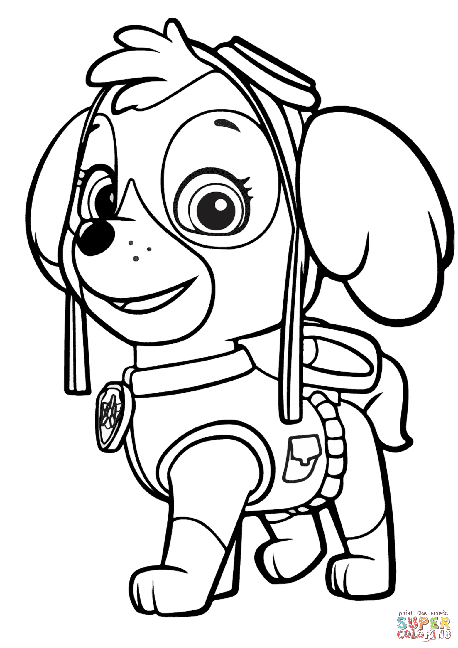 ryder from paw patrol coloring pages printable jpg