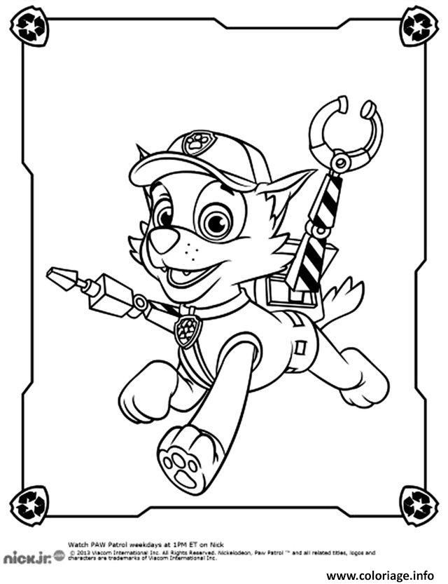 127 Ryder from Paw Patrol Coloring Pages Printable 23