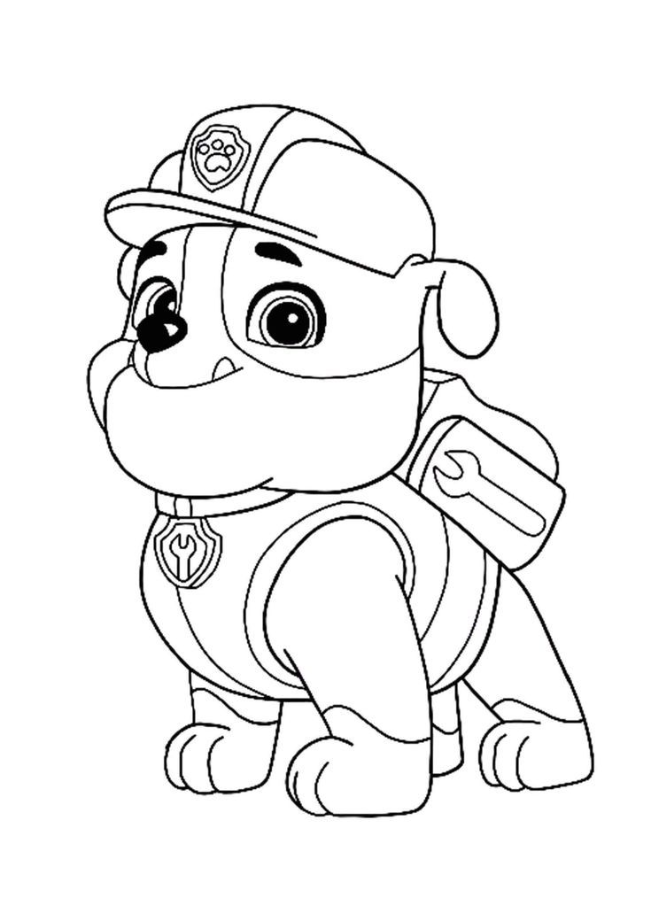 ryder from paw patrol coloring pages printable jpg