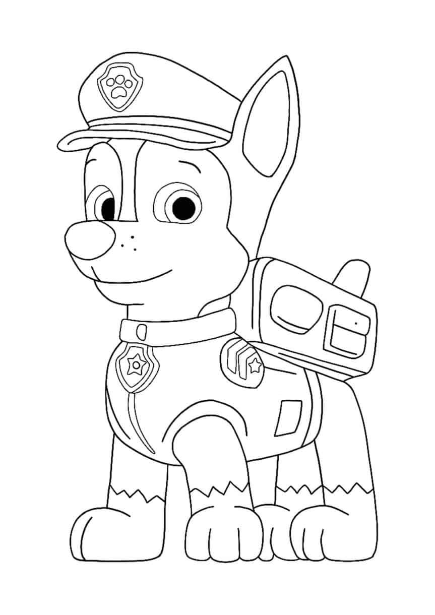 ryder from paw patrol coloring pages printable jpg