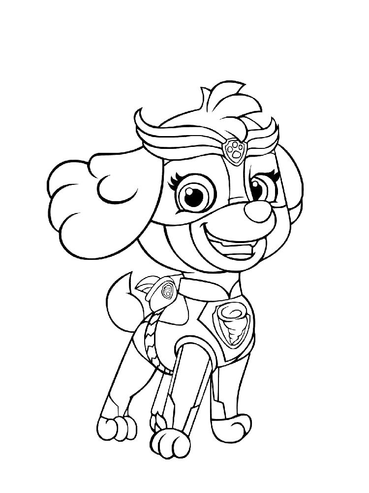 127 Ryder from Paw Patrol Coloring Pages Printable 39