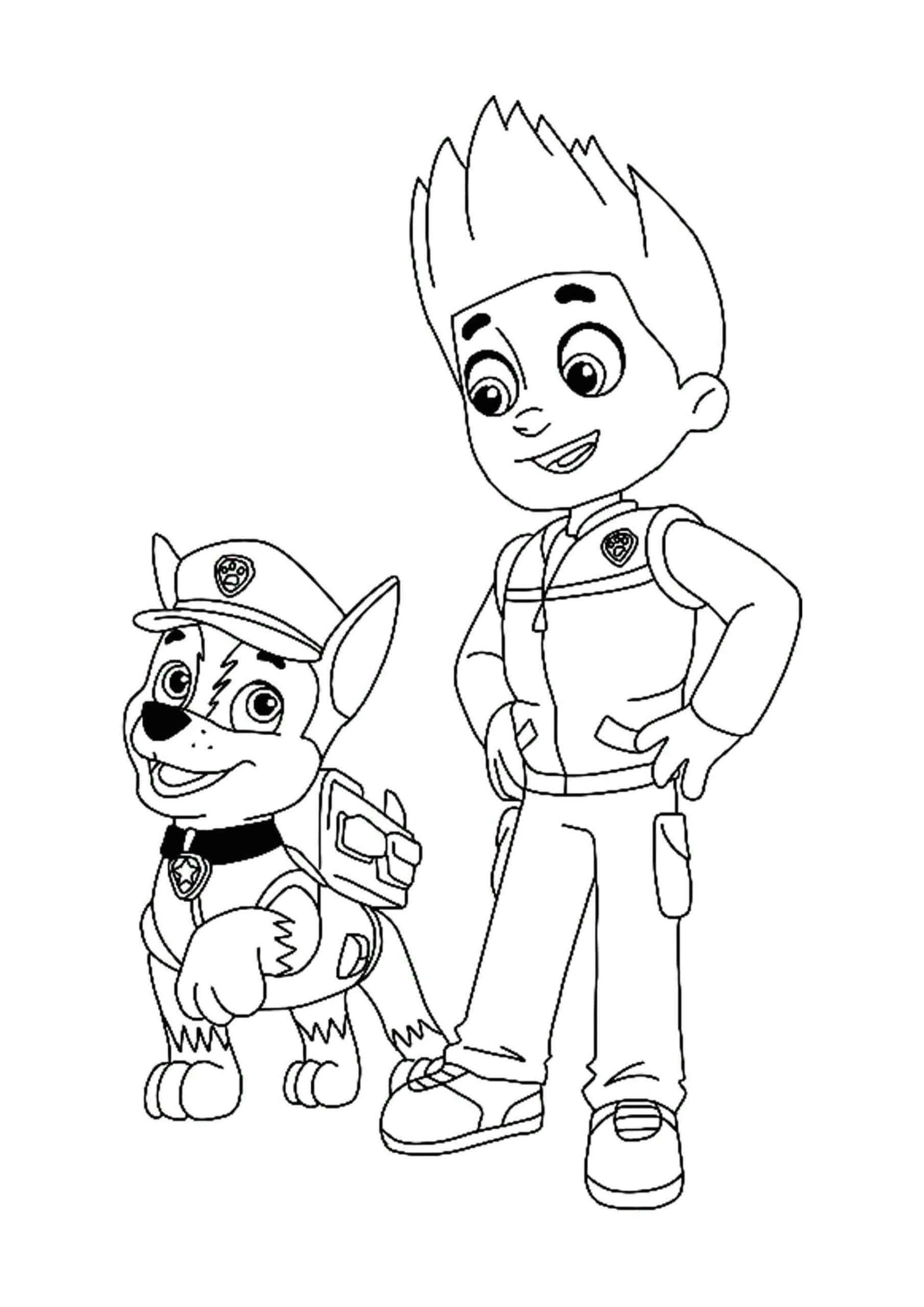 127 Ryder from Paw Patrol Coloring Pages Printable 41