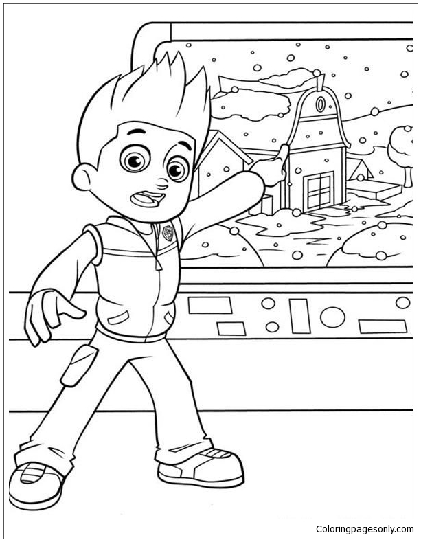 ryder from paw patrol coloring pages printable jpg