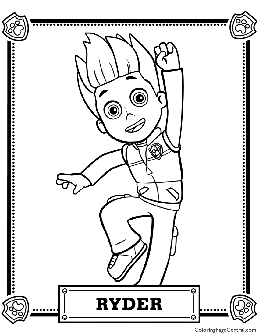 ryder from paw patrol coloring pages printable jpg