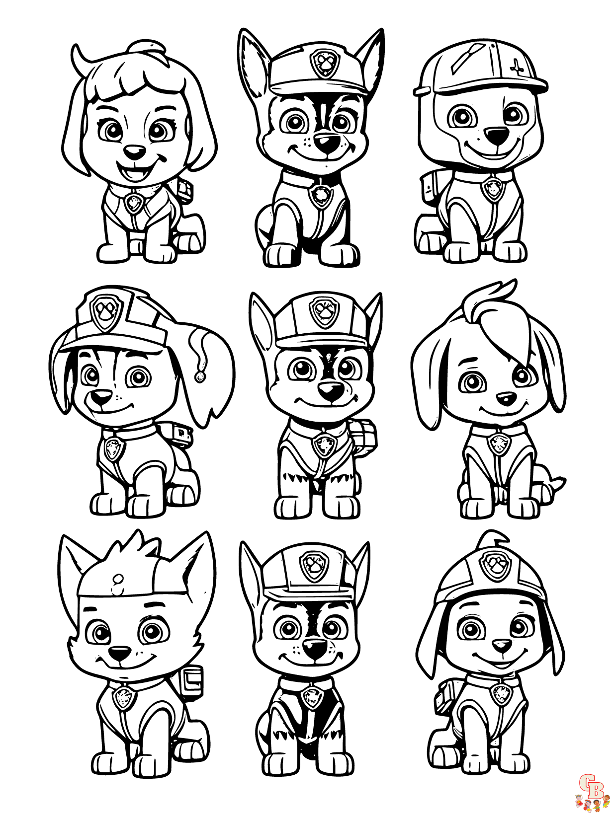 ryder from paw patrol coloring pages printable jpg