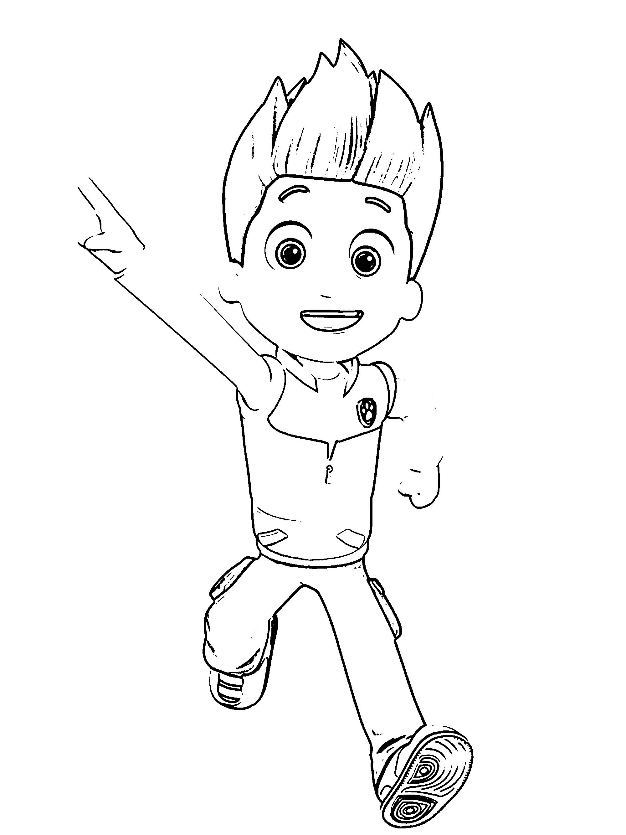 ryder from paw patrol coloring pages printable jpg