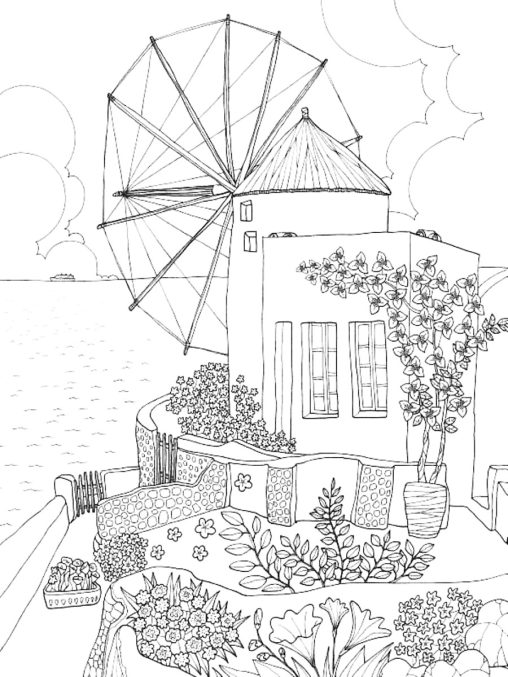 134 Aesthetic Coloring Pages Printable 116