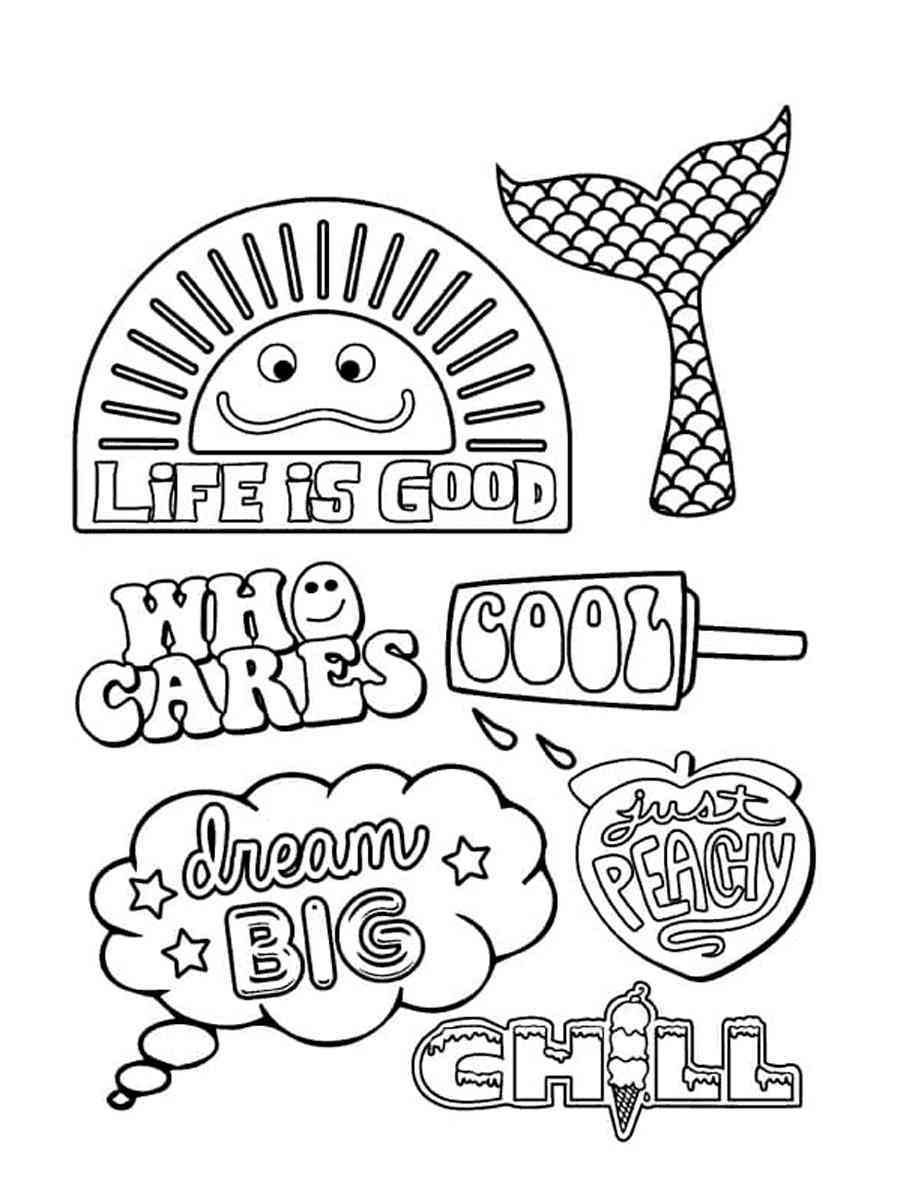 aesthetic coloring pages printable jpg